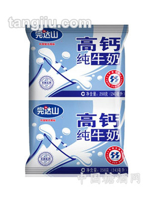 高钙纯牛奶(枕)250g