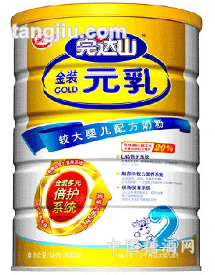 （新）金装元乳较大配方奶粉（听）900g