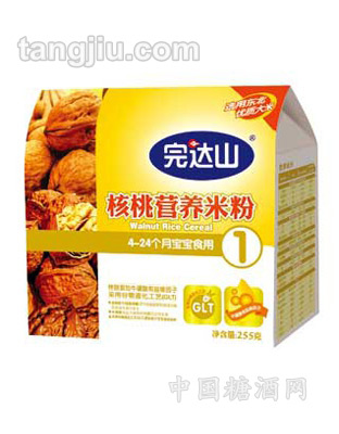 核桃配方营养米粉255g