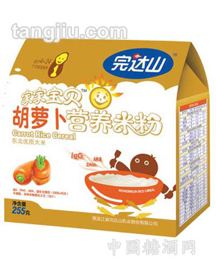 胡萝卜营养米粉255g