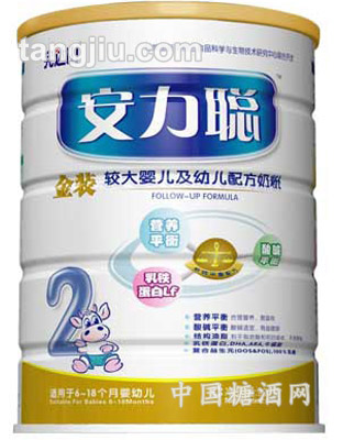 安力聪较大及幼儿配方奶粉900g