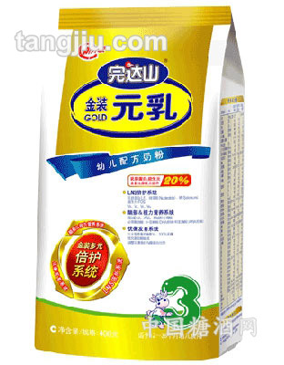 （新）金装元乳幼儿配方奶粉（袋）400g