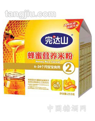 蜂蜜配方营养米粉255g