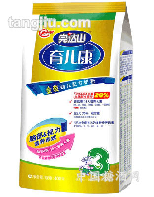 （新）金装育儿康幼儿配方奶粉400g