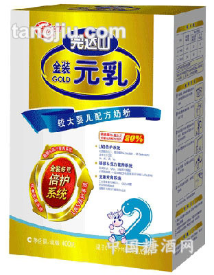 （新）金装元乳较大配方奶粉400g