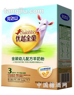 金装幼儿配方羊奶粉400g