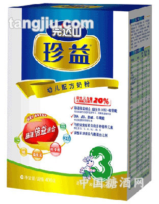 （新）珍益幼儿配方奶粉400g