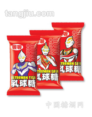 喔喔奥特曼乳球糖原味