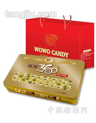 喔喔360&#176;纯正牛奶糖280g