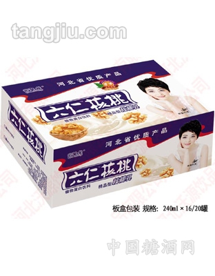 呈龙六仁核桃(白六仁)箱238ml
