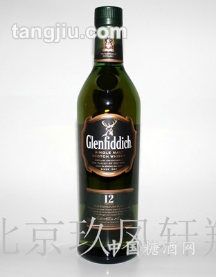 格兰菲迪12年单一纯麦芽威士忌