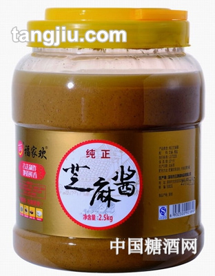 福家欢纯正芝麻酱2.5kg