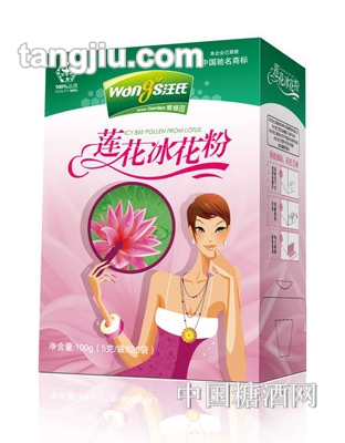 莲花冰花粉【盒装】100g