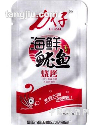 力仔海鲜鱿鱼烧烤15g