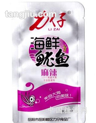 力仔海鲜鱿鱼麻辣15g