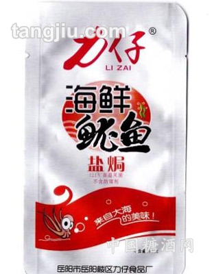 力仔海鲜鱿鱼盐焗15g