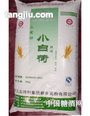 五得利小白荷小麦粉25kg