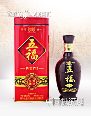 五福浓香型白酒