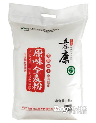 原味全麦粉5kgX4