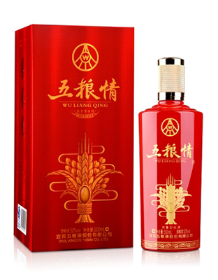 五粮液五粮情52度500ml（金装）