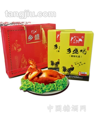 正宗乡盛五香鸡1kg
