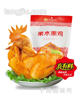乡盛果木熏鸡500克