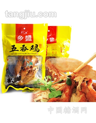 乡盛五香鸡单只600G