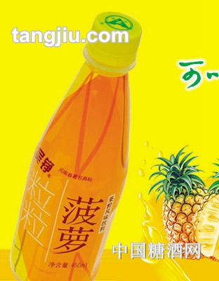 吴铮菠萝粒粒饮料450ml