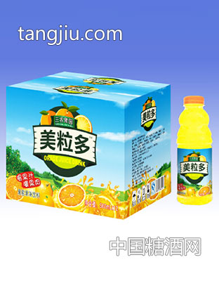 美粒多果粒果味饮料580ml