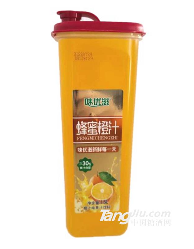 味优滋蜂蜜橙汁果汁饮料