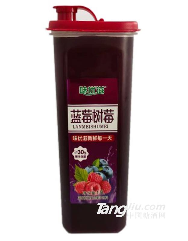 味优滋蓝莓树莓复合果汁饮料