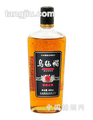 乌毡帽窖藏金雕8年花雕酒480ml