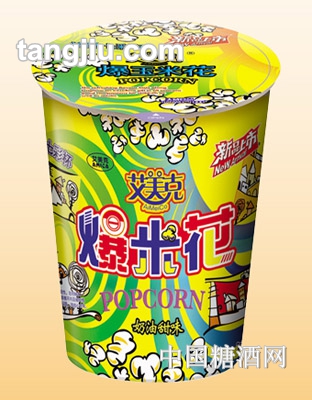 艾美克桶装爆米花85克奶油甜味
