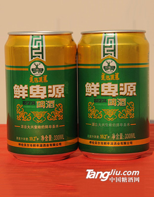 鲜卑源-罐装啤酒-330ml