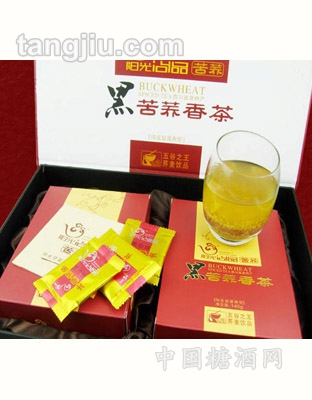 黑珍珠苦荞全皮层香茶礼盒280g