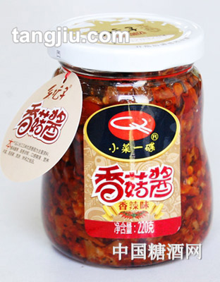 小菜一碟麻辣味香菇酱220g