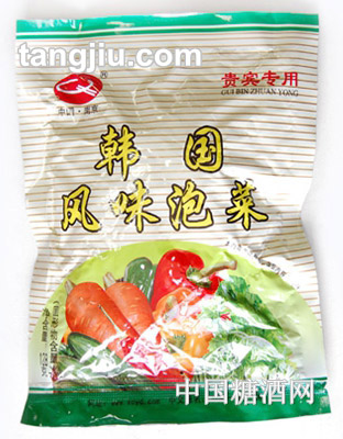 韩国风味泡菜128g