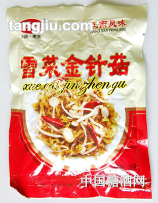 小菜一碟雪菜金针菇128g