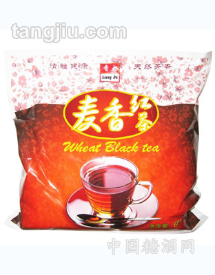 香大茶粉麦香红茶600g