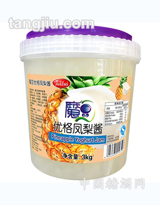 爵世魔豆优格凤梨酱3kg