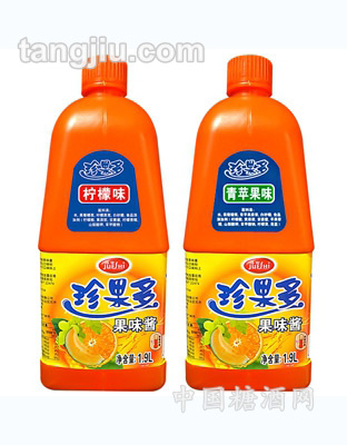 柠檬青苹果珍果多果味酱1900ml