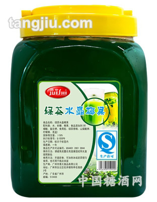 爵世水晶果绿茶味椰果2500ml