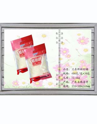兰舟牌粗砂糖400g