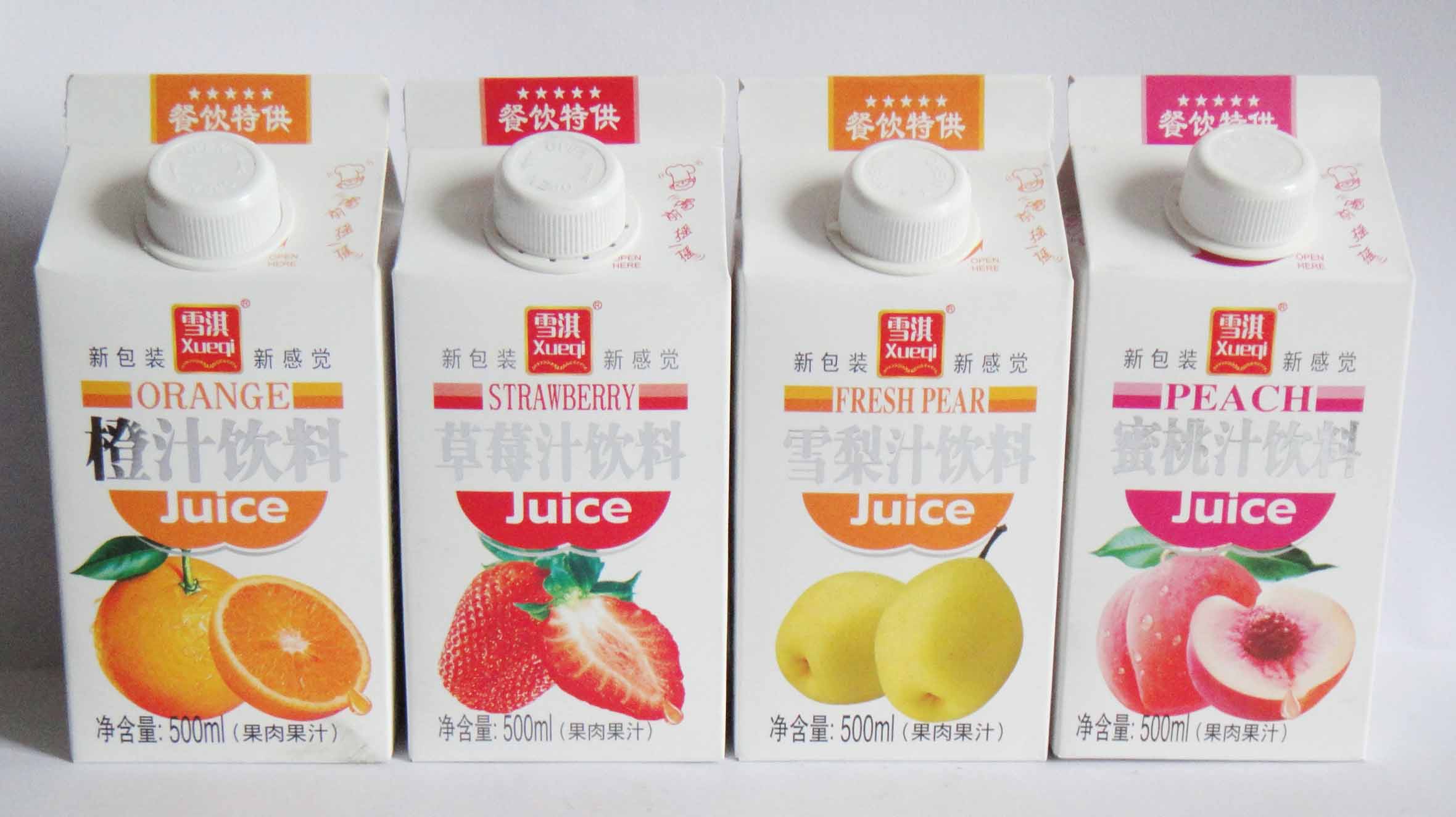500ml果汁系列饮料