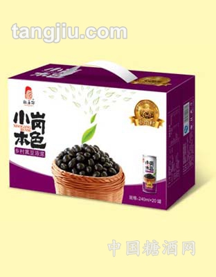 乡村黑豆浓浆240mlx20罐