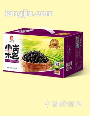 乡村黑豆浓浆250mlx16罐