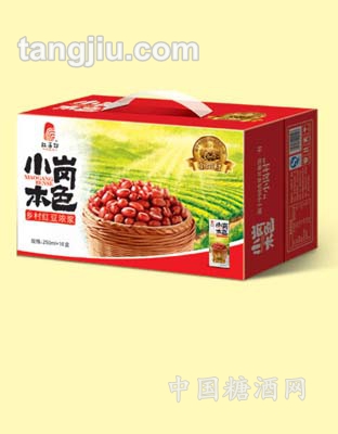 乡村红豆浓浆250mlx16罐