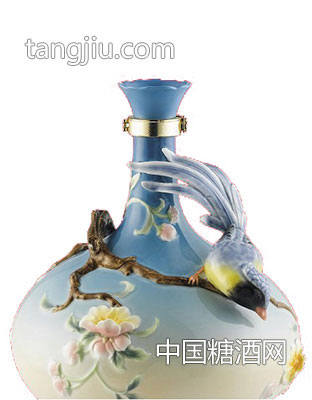 古井镇弘扬瓷艺术酒瓶-古家百年