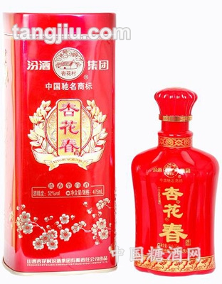 铁盒红卡杏花春475ml