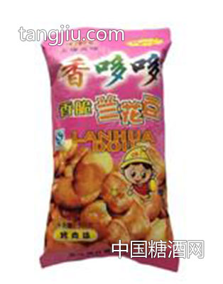 100G香哆哆兰花豆烤肉味